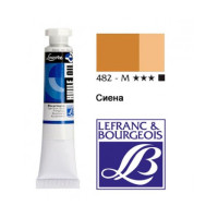 Олійні фарби Louvre 60 мл № 482 Сієна натуральна арт 105047