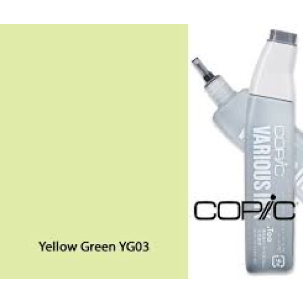 Чернила Copic Various Ink YG-03 Green bice (Светло-оливковый) 2007622 25 мл