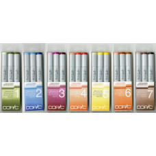 Набір спиртових маркерів Copic Sketch Set Blending Trio 3, 3 шт