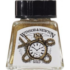 Туш художня Winsor Newton Drawing Inks 14 мл № 283 Золото