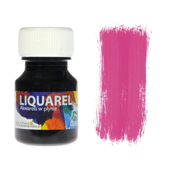 Рідка акварельна фарба Renesans LIQUAREL, 30 мл №130 Маджента