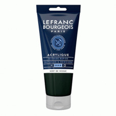 Акрилова фарба Lefranc Fine Acrylic Color 80 мл, 552 Sap green Трав'яний зелений