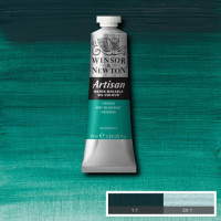 Фарба масляна водорозчинна Winsor Artisan Water Mixable 37 мл №692 Viridian Зелений Віридіан