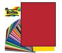Двухсторонний декоративный картон фотофон Folia Photo Mounting Board 300 г/м2,50x70 см №18 Brick red Кирпично-красный