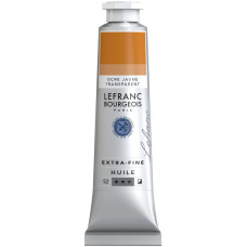 Краска масляная Lefranc Extra Fine 40 мл, 770 Охра желтая прозрачная