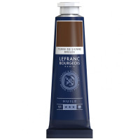 Краска масляная Lefranc Fine 40 мл, № 481, Burnt Sienna Сиена Жженая