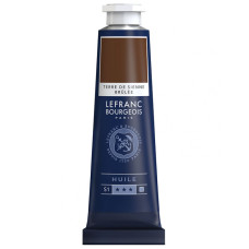 Краска масляная Lefranc Fine 40 мл, № 481, Burnt Sienna Сиена Жженая