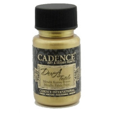 Фарба по тканині Cadence Dora Textil Metallic Fabric Paint 50 мл Золото