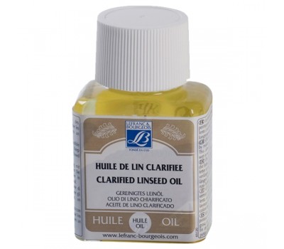 Масло льняное очищенная Lefranc Clarified Linseed oil, 75 мл