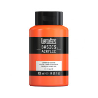 Акрилова фарба Liquitex BASICS, 400 мл Кадмій червоний
