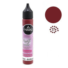 Контур для создания жемчужин Cadence Colored Pearls, Бордо, 25 мл