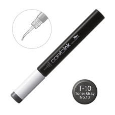 Чорнило для заправки маркерів Copic Ink T-10 Toner grey сірий, 12 мл