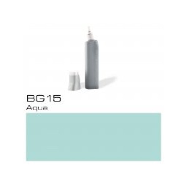 Чернила для заправки маркеров Copic Various Ink BG-15 Aqua Аква