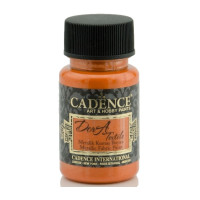 Краска по ткани Cadence Dora Textil Metallic Fabric Paint 50 мл Оранжевый