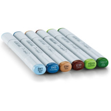 Набір спиртових маркерів Copic Sketch Set Sea Sky 6 шт