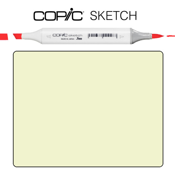 Маркер Copic Sketch YG-0000 Lily white Белая лилия