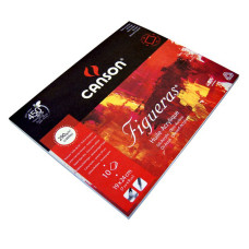 Альбом блок для олії та акрилу Canson Figueras Bloc 290 г/м2, 38x46 см, 10 листів