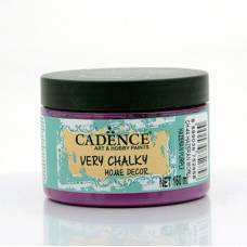Крейдяна акрилова фарба Cadence Very Chalky Home Decor, 150 мл, Фіолетовий