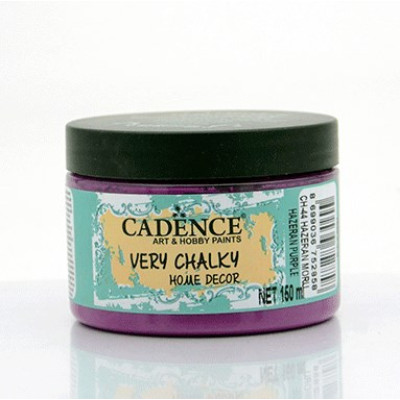 Меловая акриловая краска Cadence Very Chalky Home Decor, 150 мл, Фиолетовый