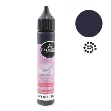 Контур Cadence для создания жемчужин Colored Pearls, Черный, 25 мл