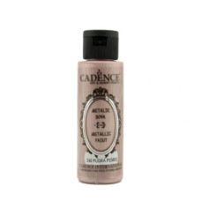 Акриловая краска с эффектом металлик Metallic Paint Cadence, 70 мл, Пудровый