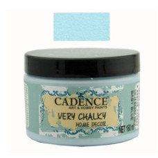 Крейдяна акрилова фарба Cadence Very Chalky Home Decor, 150 мл, Дитячий блакитний
