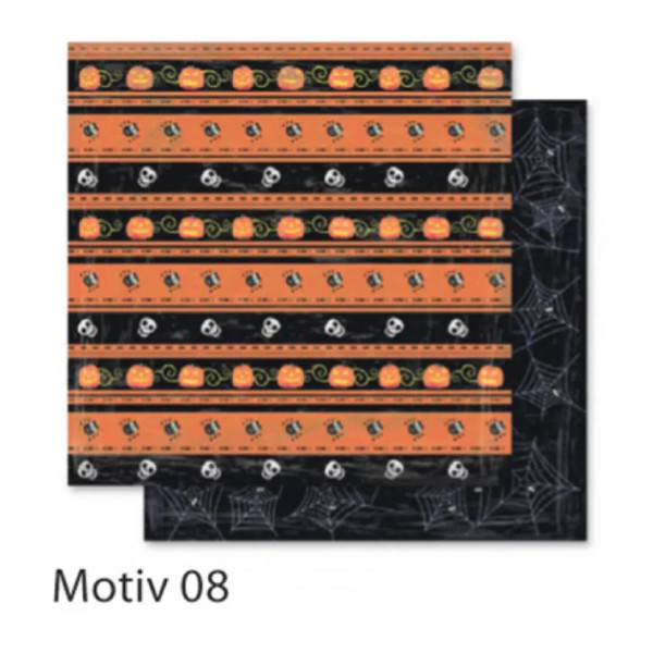 Дизайнерський папір Folia Design Papers Autumn Осінь 190 г/м2, 30,5x30,5 см №08