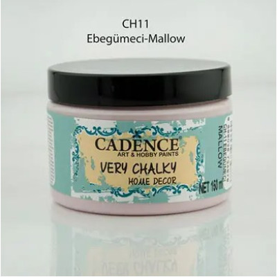 Меловая акриловая краска Cadence Very Chalky Home Decor, 150 мл, Мальва