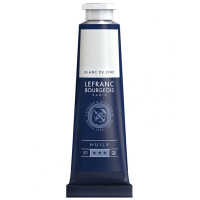 Краска масляная Lefranc Fine 40 мл, № 009, Zinc White Цинковые Белила