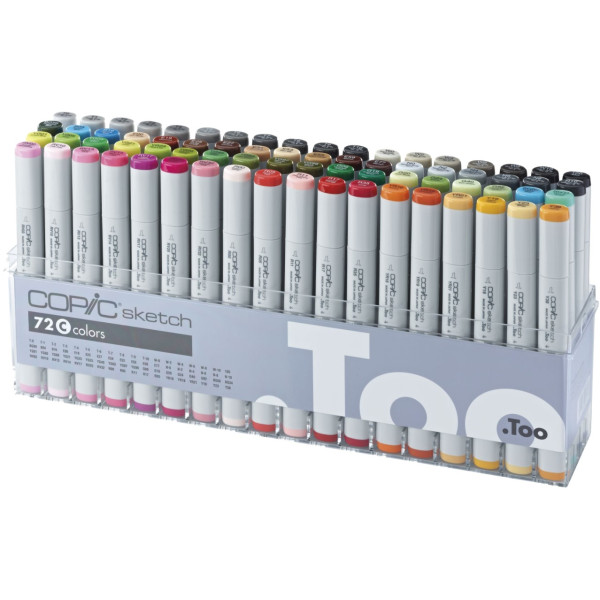 Набір маркерів Copic Sketch Set C 72 шт