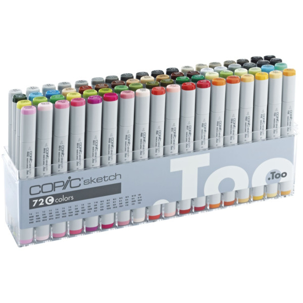 Набір маркерів Copic Sketch Set C 72 шт