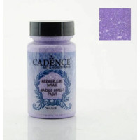 Акриловая краска с эффектом мрамора непрозрачная Marble Effect Paint Opaque Cadence №47, Пурпурный, 90 мл