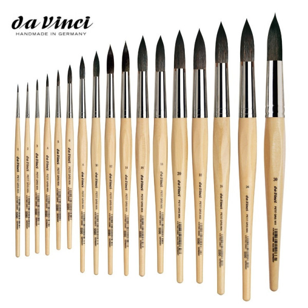 Кисть кругла мікс білка DaVinci серія 5590 №16