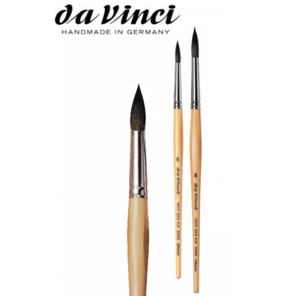 Кисть кругла мікс білка DaVinci серія 5590 №16