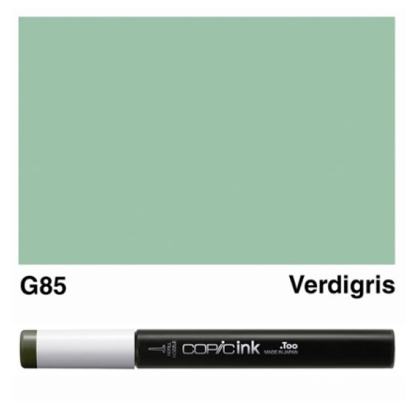 Заправка для маркерів COPIC Ink, G85 Verdigris Болотно-зелений, 12 мл