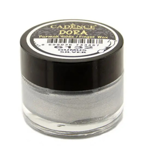 Воск для золочения Dora Wax Cadence 20 мл, Серебро