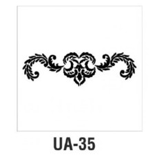 Трафарет Cadence UA Stensil, 10*25 см, UA-35