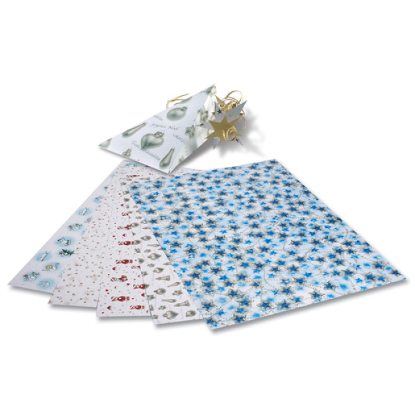 Картон Folia Decorative Christmas 270 гр, 50x70 см, Медведи