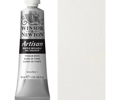 Водорозчинна олійна фарба WINSOR NEWTON Artisan 37 мл №644 Titanium white Титанові білила