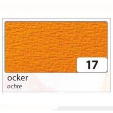 Картон Folia Tinted Mounting Board rough surface 220 г/м2, 50x70 см №17 Ochre Охра