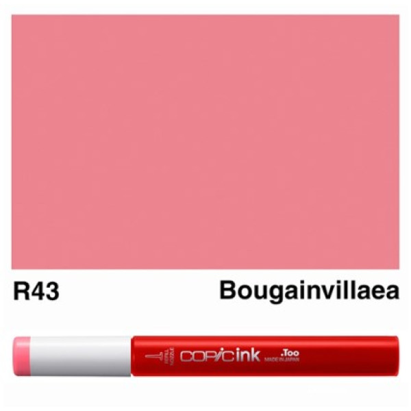 Заправка для маркерів COPIC Ink, R43 Bougainvillaea Бугенвілія, 12 мл
