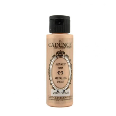 Акриловая краска с эффектом металлик Metallic Paint Cadence, 70 мл, Лососевый