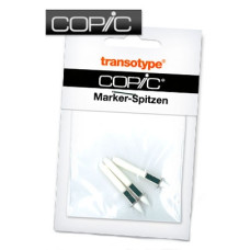 Перо-кисть для маркерів Copic Classic, Transotype Nibs Brush (3 шт)