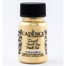 Акрилова фарба металік Cadence Dora Metallic Paint, 50 мл, Золотий пісок