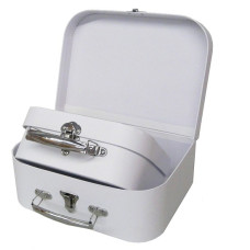 Бокс картонний для декору Folia Suitcases Валіза 24,9x19,3x8,5 см Асорті, 2 шт