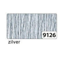 Крепон Folia Crepe paper 50x250 см, 32 г/м2, № 9126 Silver Серебряный