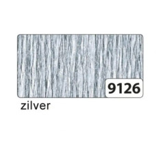 Крепон Folia Crepe paper 50x250 см 32 г/м2 №9126 Silver Срібний