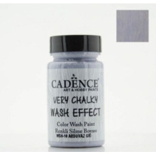Cadence вінтажна фарба на акриловій основі Very chalky wash effect, 90 мл, Stale Grav Сталевий сірки арт WSH_10