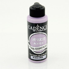 Універсальна акрилова фарба Hybrid Acrylic for Multisurfaces Cadence № 33, 120 мл, Iris Ірис