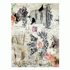 Декупажна карта на рисовому папері Cadenсe Rice Paper А4 Decoupage А4, №285